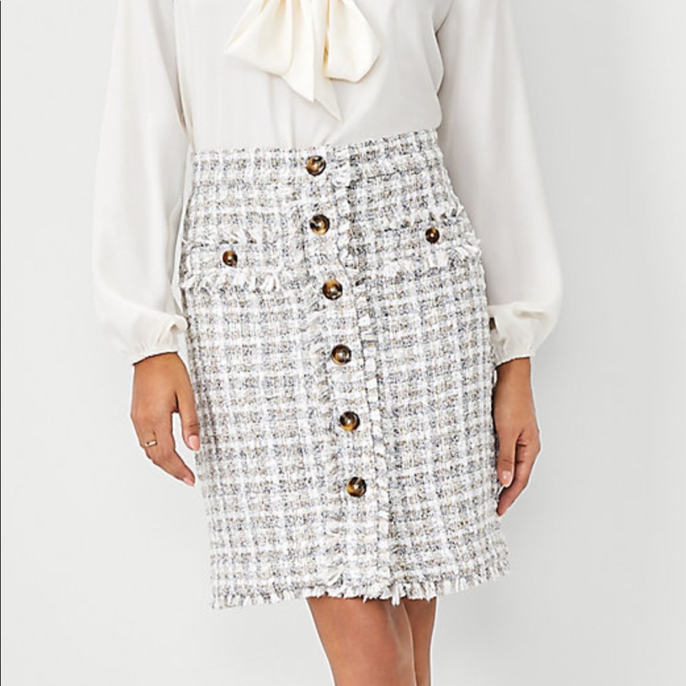Tweed Ann Taylor skirt size 6